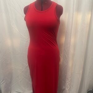 Columbia Red Sleeveless Women's Dress